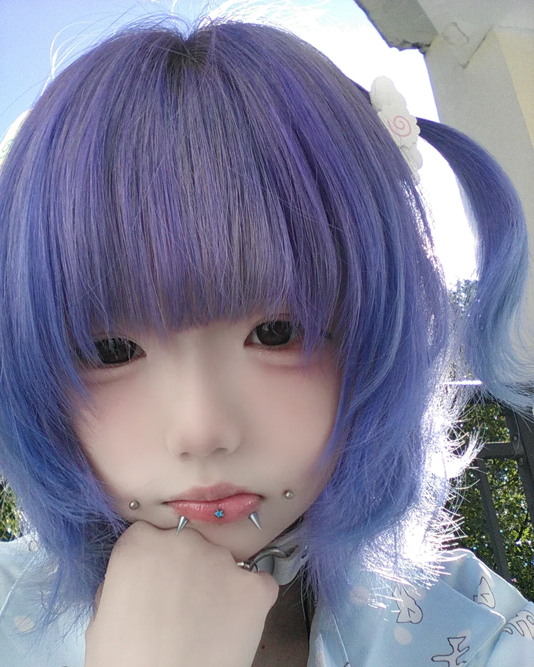 Soft Violet hair color