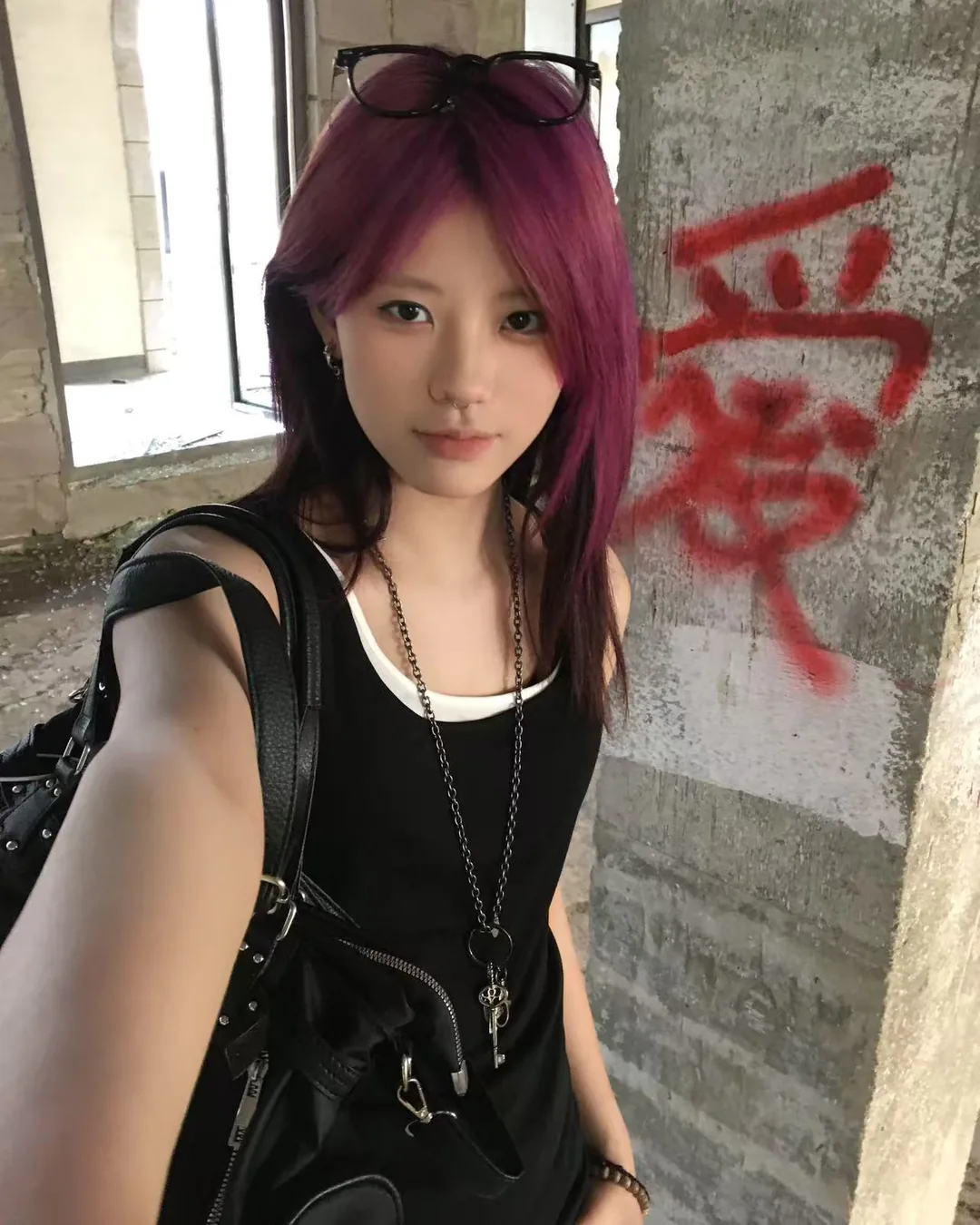 Orchid hair color