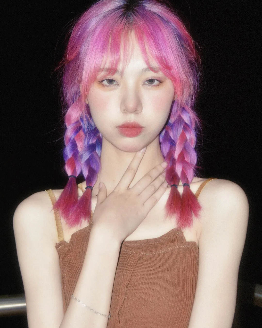 Soft Violet hair color