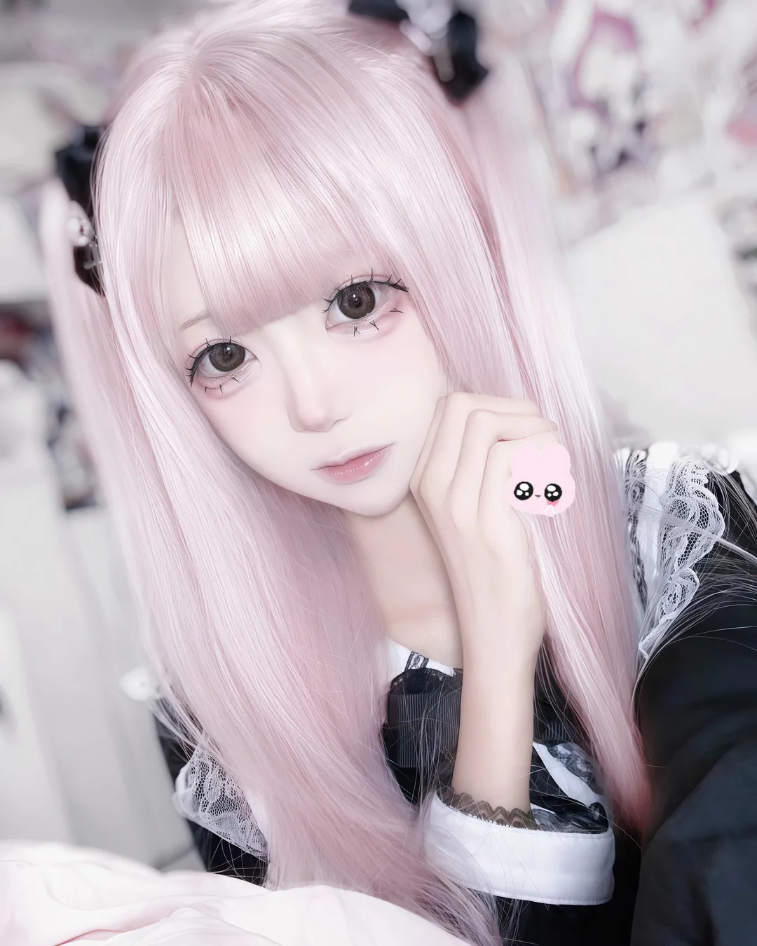 Cotton Blush hair color