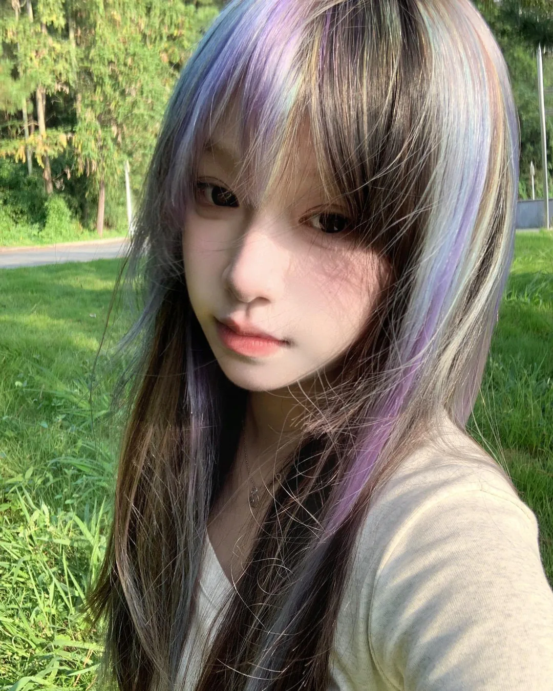 Hydrangea hair color