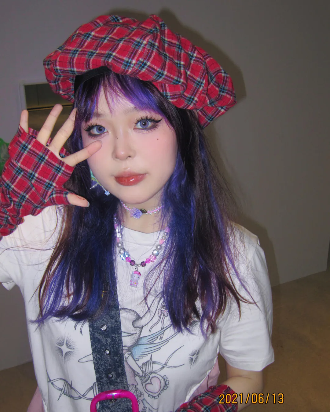 Sapphire hair color