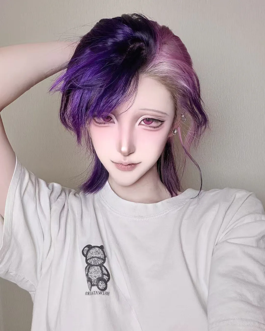 Orchid hair color