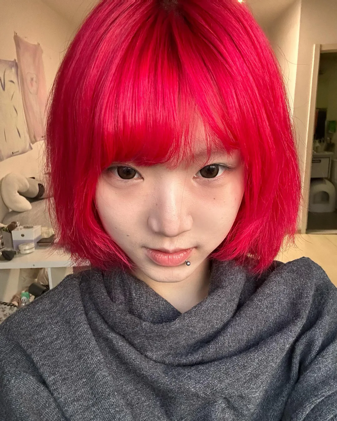 Dragonfruit hair color