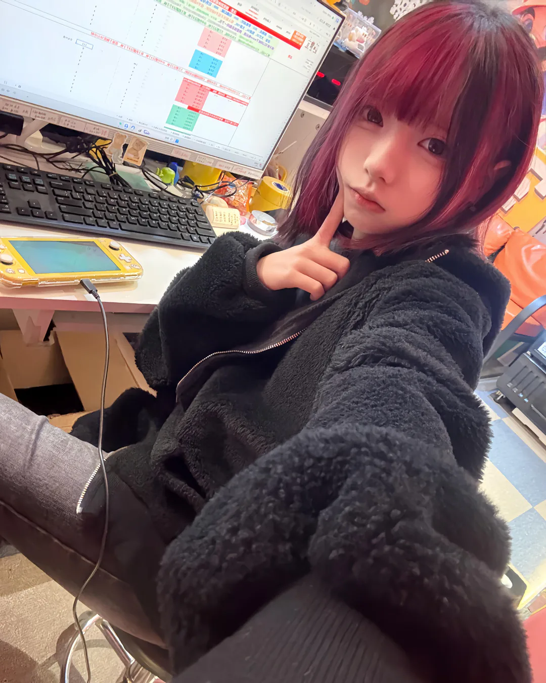 Black Cherry hair color