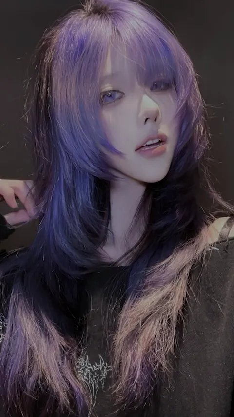 Soft Violet hair color