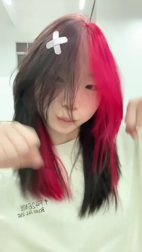 Dark Rose hair color
