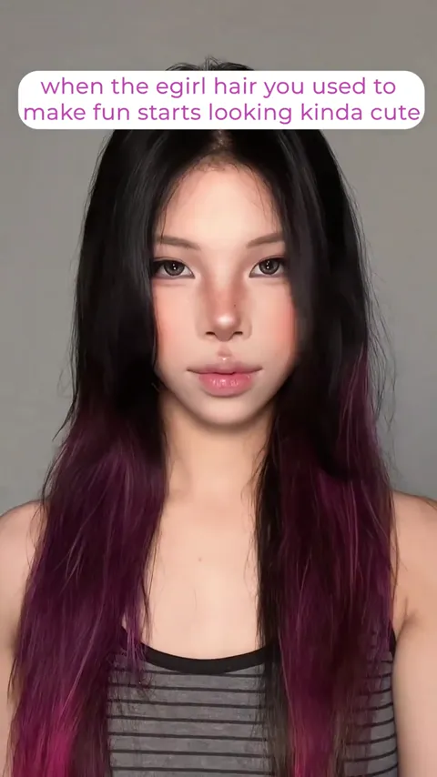 Bubblegum hair color