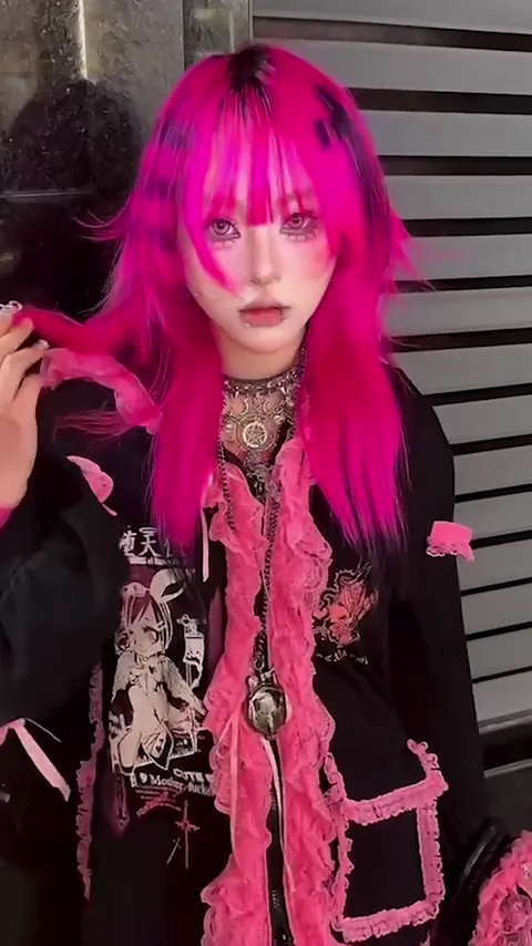 Dragonfruit hair color