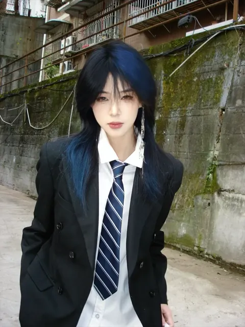 Sapphire hair color