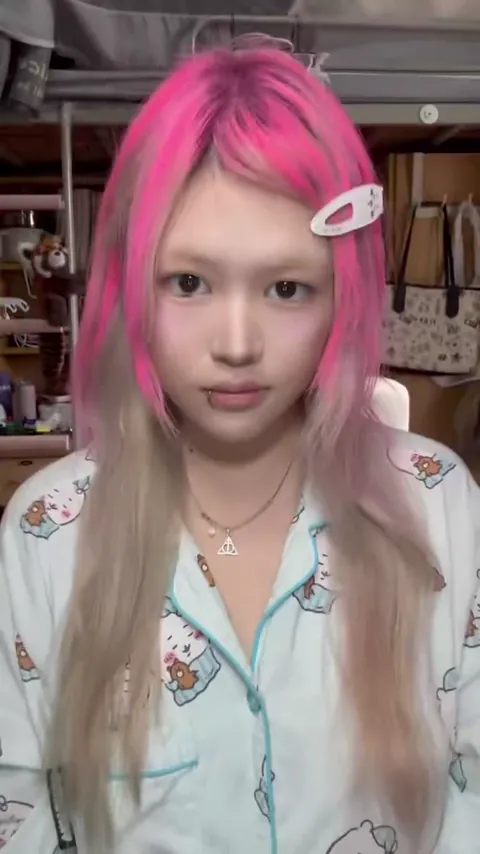 Bubblegum hair color