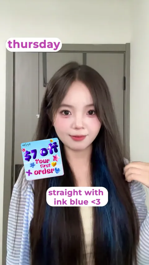 Blueberry Milk hair color