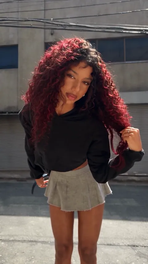 Black Cherry hair color