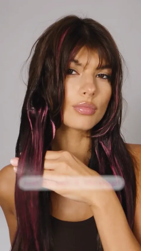 Orchid hair color