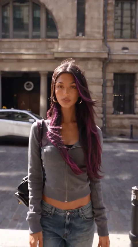 Amethyst hair color